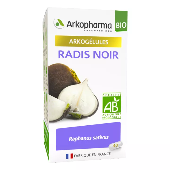 Arkocaps Organic Black Radish Raphanus Sativus