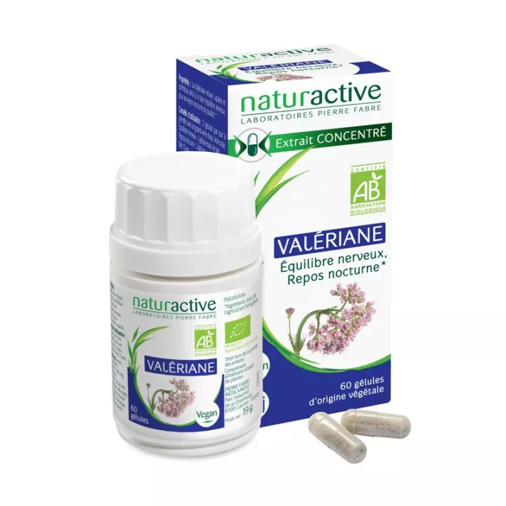 Naturactive Phyto Organic Valeriana 60 Cápsulas