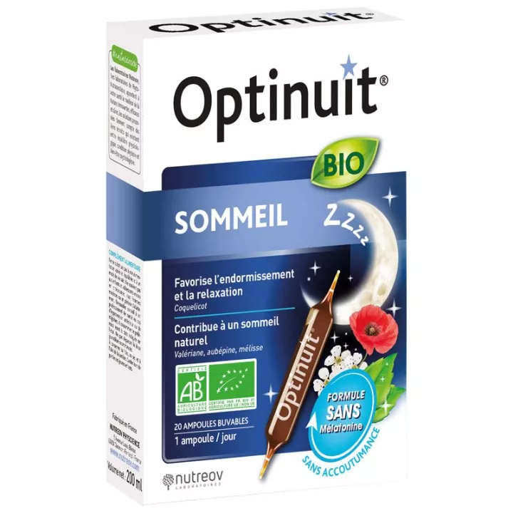 Nutreov Optinuit Sommeil  Bio 20 Ampoules