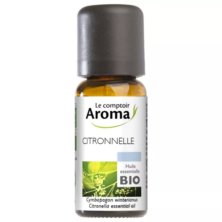 Le Comptoir Aroma Huile Essentielle Citronnelle de Java Bio 10 ml