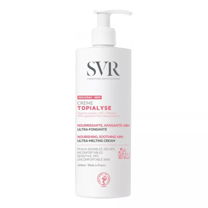 SVR Topialyse 48H Crema Nutritiva Calmante 400ml