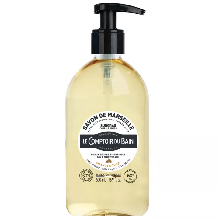 Le Comptoir du Bain Surgras Sweet Almond Marseille Soap