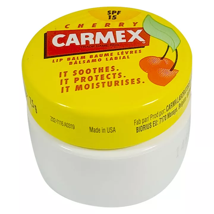 Carmex Balsamo per labbra alla ciliegia SPF15 7,5 g