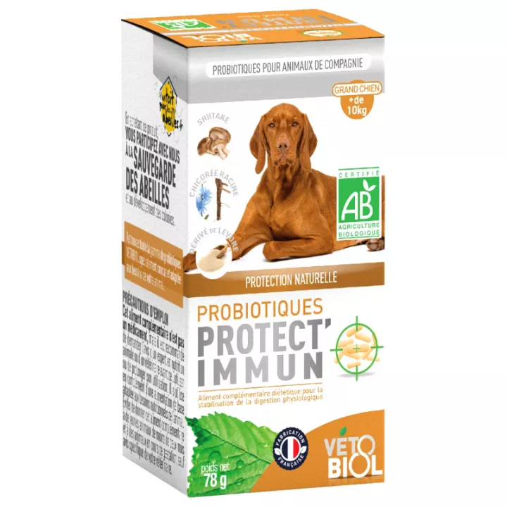 Vetobiol Probiotika Protect'Immun Bio Pulver für Hunde