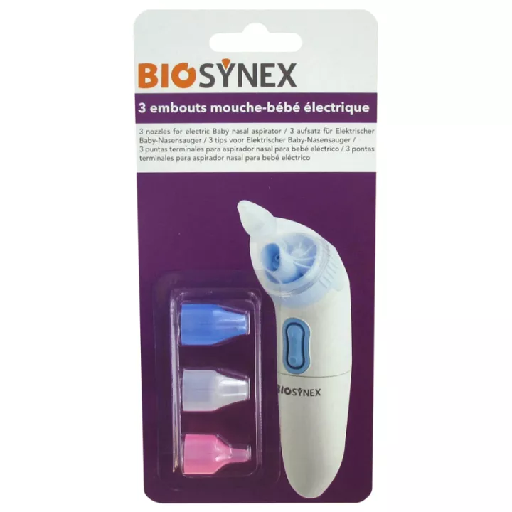Puntas eléctricas para moscas de bebé Biosynex 3