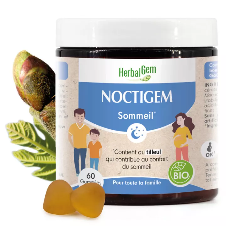 Herbalgem Noctigem Sleep 60 Органические жевательные конфеты