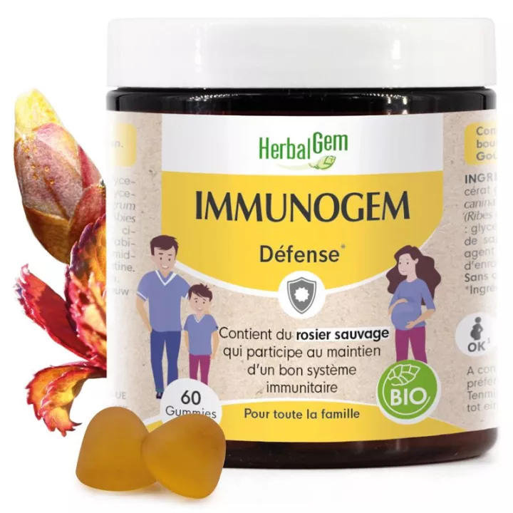 Herbalgem Immunogem 60 Органические жевательные конфеты