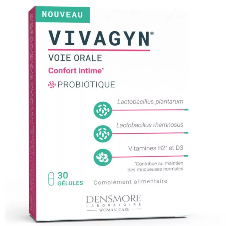 Vivagyn Voie Orale Probiotique 30 Gélules
