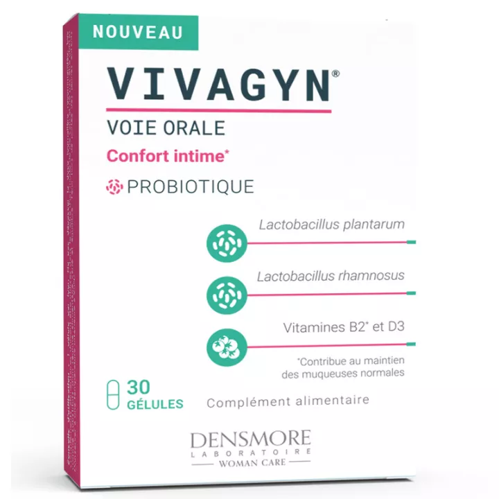 Vivagyn Probiótico Oral 30 Cápsulas