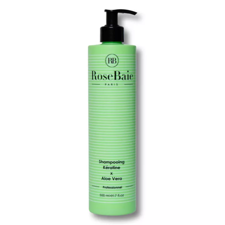 Rose Baie Shampooing Kératine Aloe 500 ml