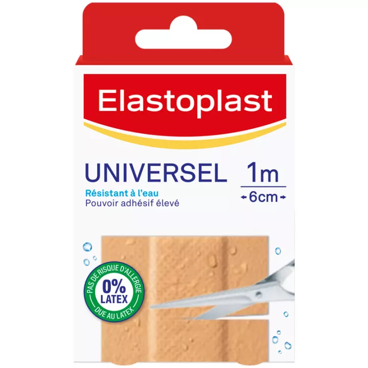 Elastico elastico universale in plastica 1 mx 6 cm