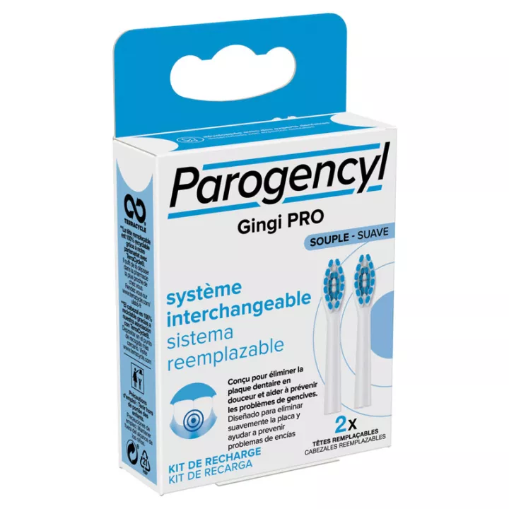 Recarga de cabeça substituível Parogencyl Gingi Pro