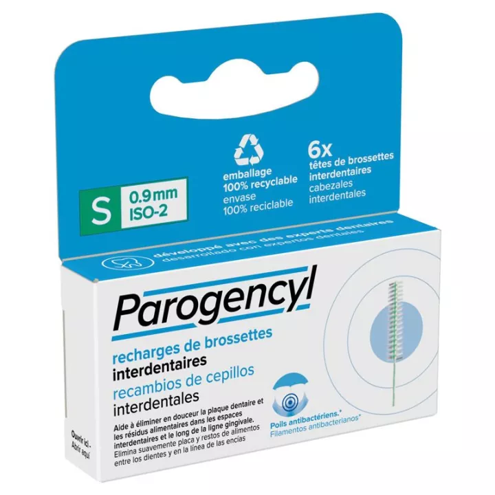 Refil de cabeça de escova substituível Parogencyl