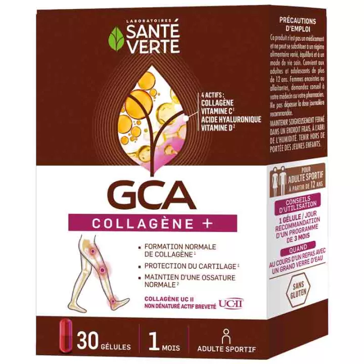 Santé Vert GCA Collagène + 30 Gélules