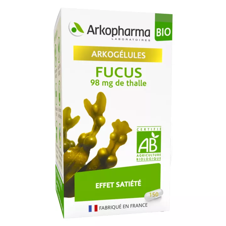 Arkocaps Fucus Organisch verzadigingseffect