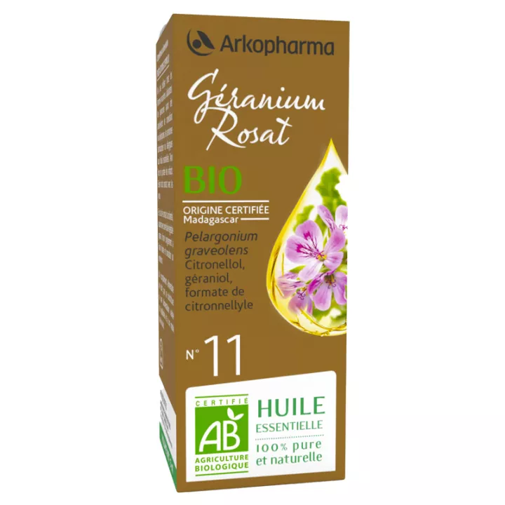 Arkopharma Huile Essentielle n°11 Géranium Rosat Bio 5 ml