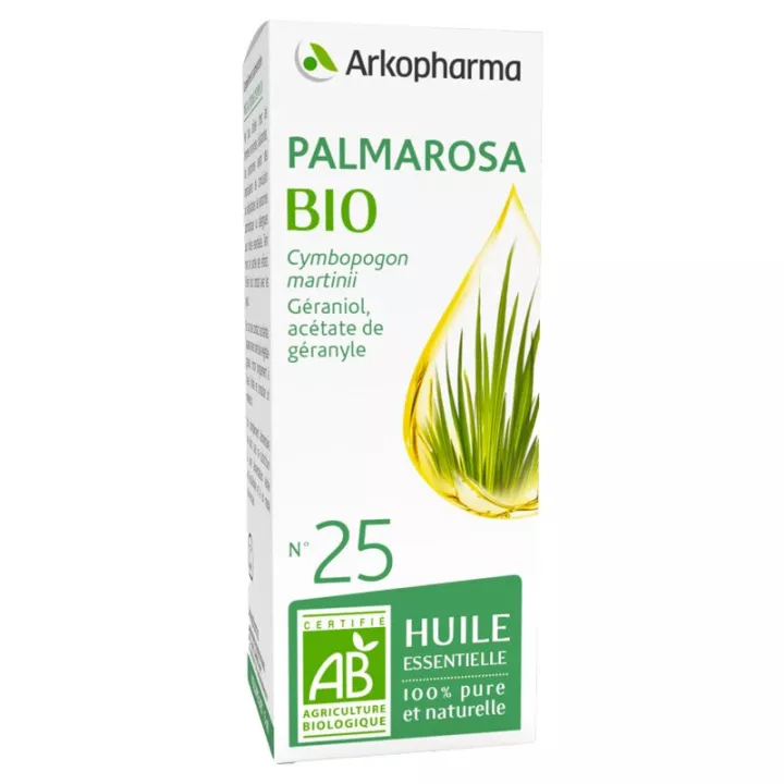 Органическое эфирное масло Arkopharma Palmarosa N°25 5мл