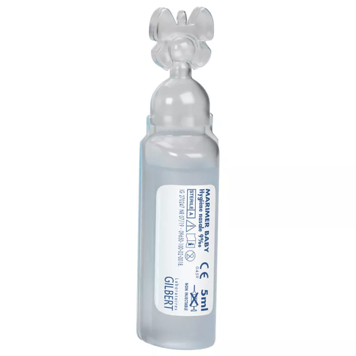 Solução nasal Marimer Baby, higiene nasal infantil