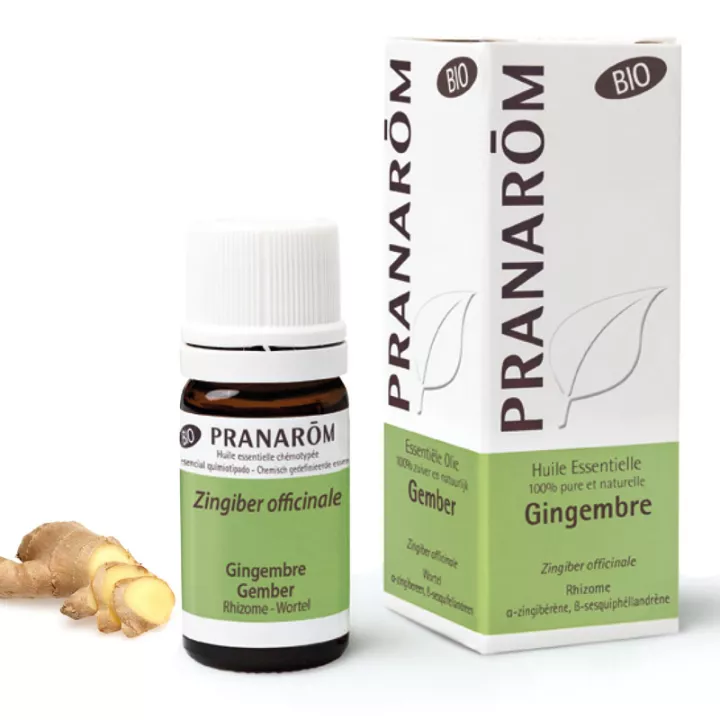 ORGANIC Ginger essential oil PRANAROM 5ml