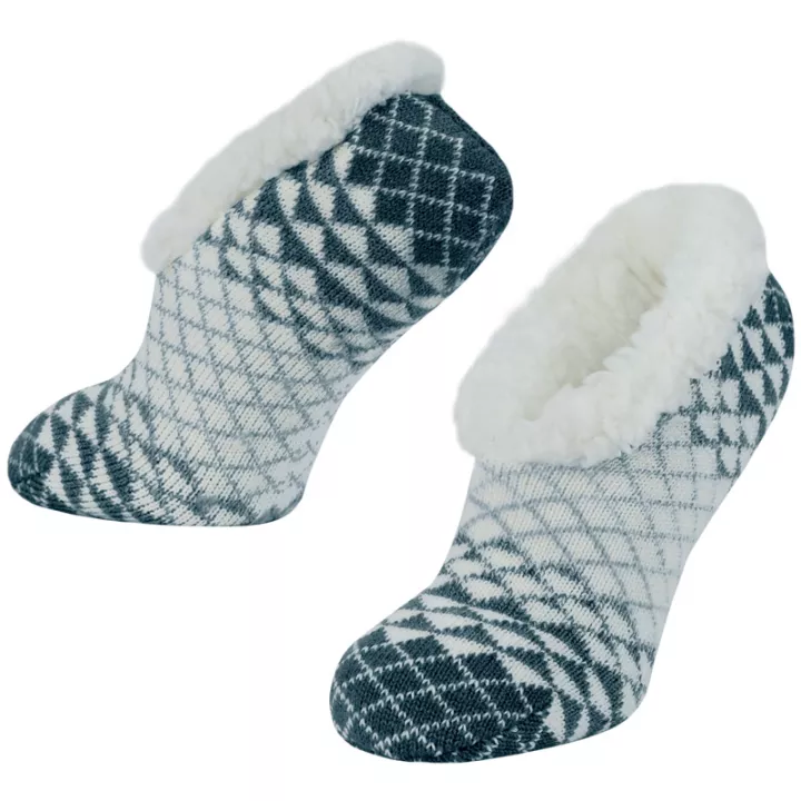 Airplus Slippers Femme Chaussons Bleu