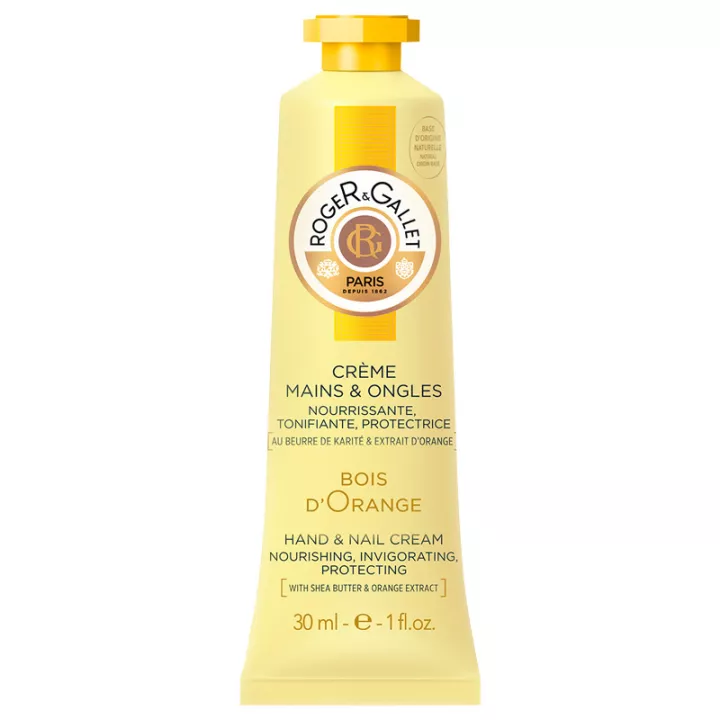 Roger&Gallet Bois d'Orange creme para mãos e unhas 30ml