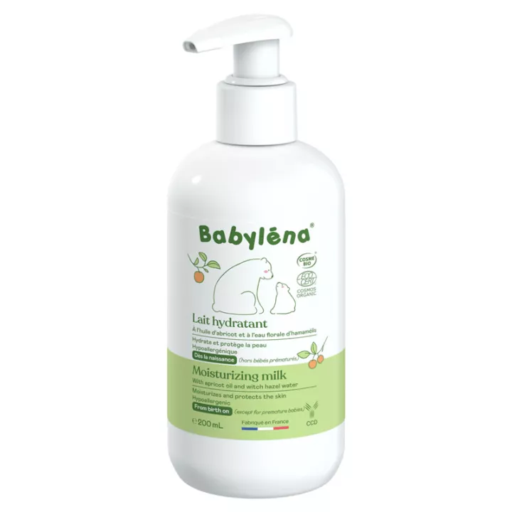 Babyléna Organic Moisturizing Milk 200ml