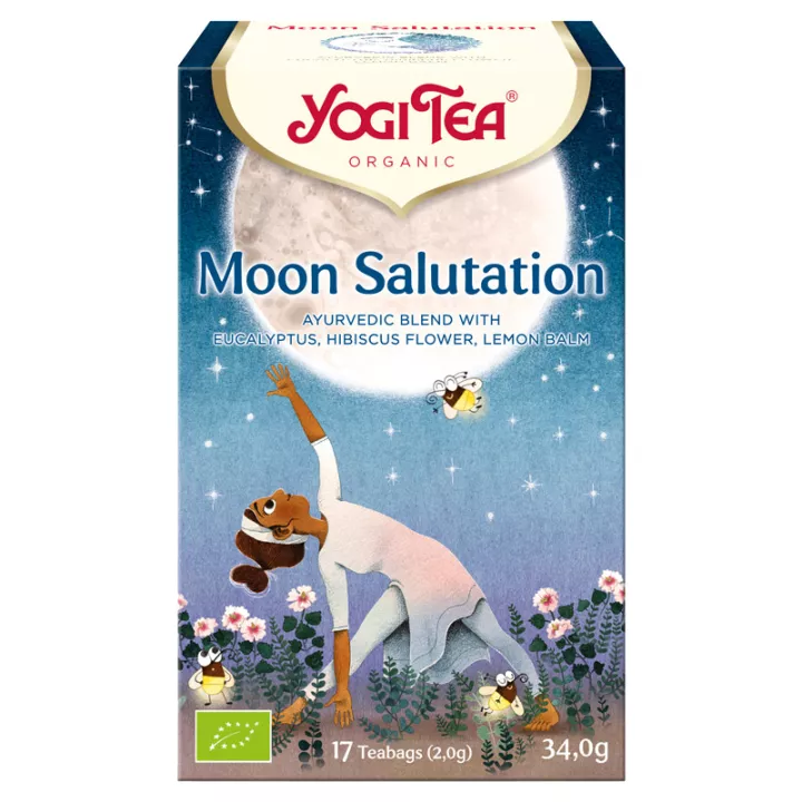 Yogi Tea Té de Hierbas Saludo a la Luna Ecológico 17 Sobres