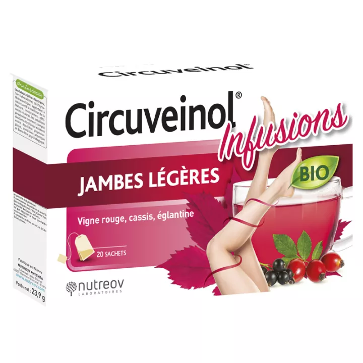 Nutreov Circuveinol Light Legs Infusão 20 sachês