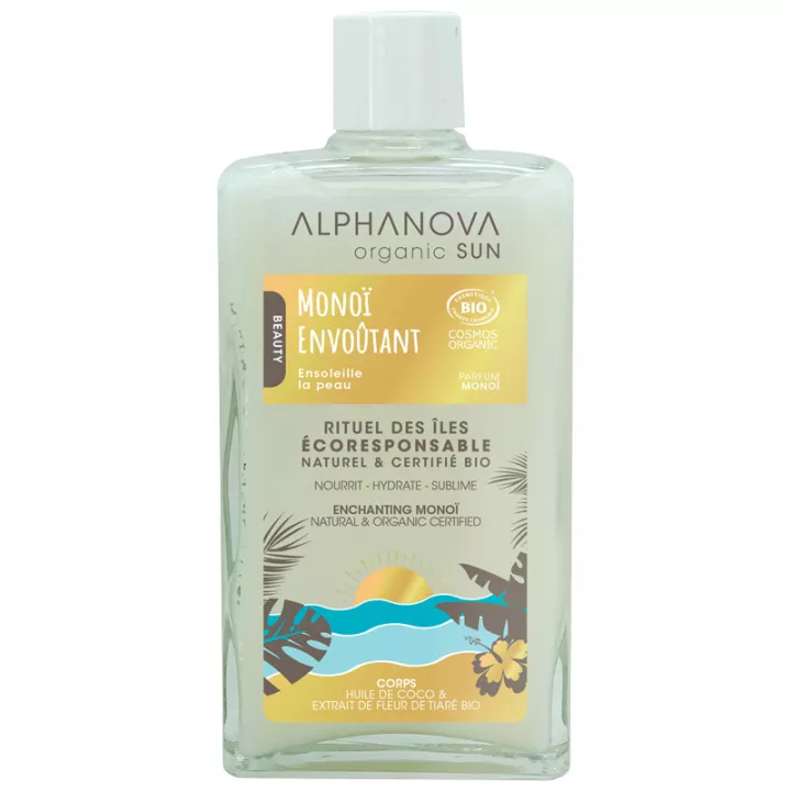 Alphanova Organic Sun Monoi Envoutant Bio 100 ml