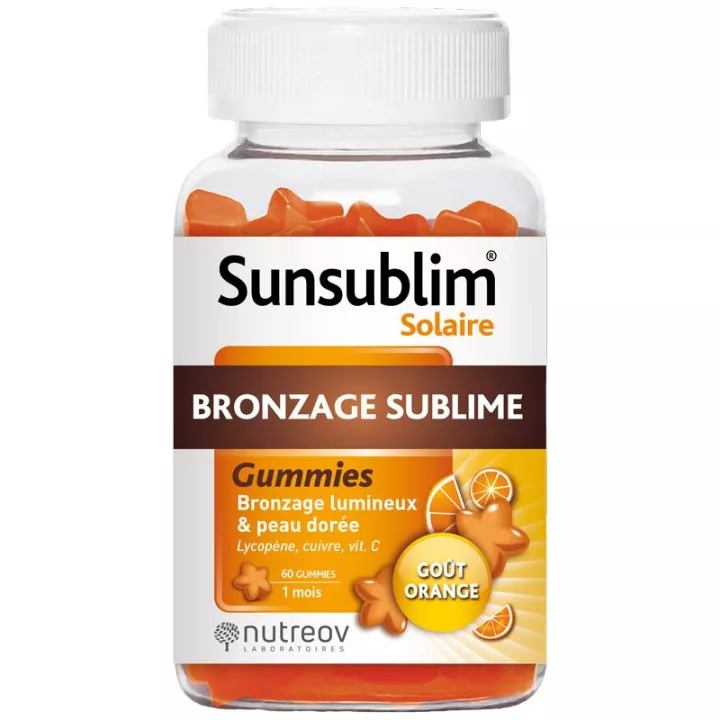 Nutreov Sunsublim Sun Tanning Sublime 60 caramelle gommose