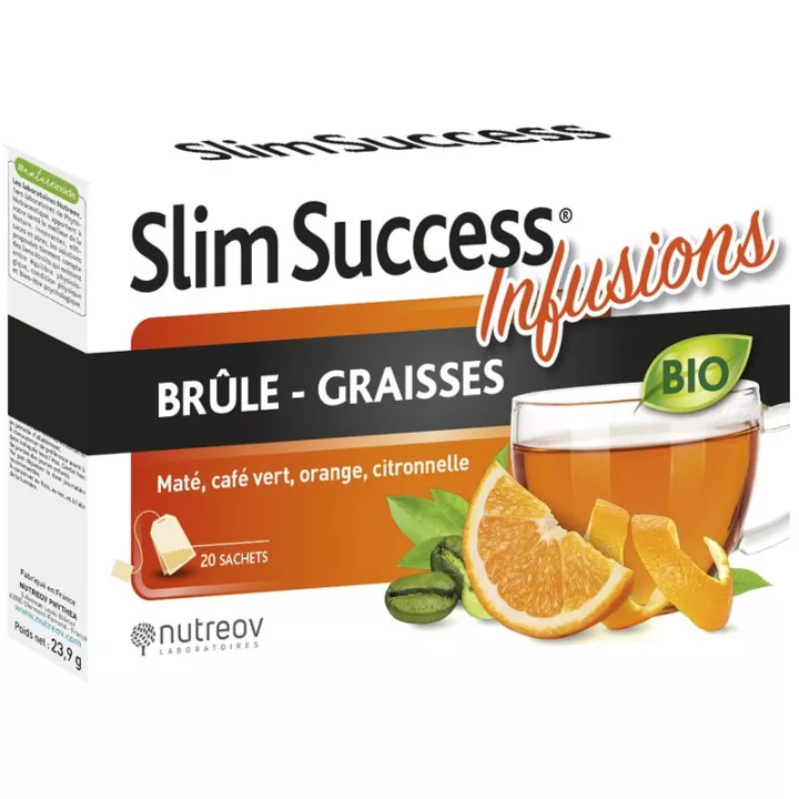 Nutreov Slim Success Жиросжигающий настой 20 пакетиков