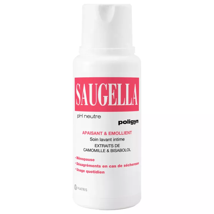 Saugella Poligyn Soin Lavant Intime Apaisant & Emolient 250 ml