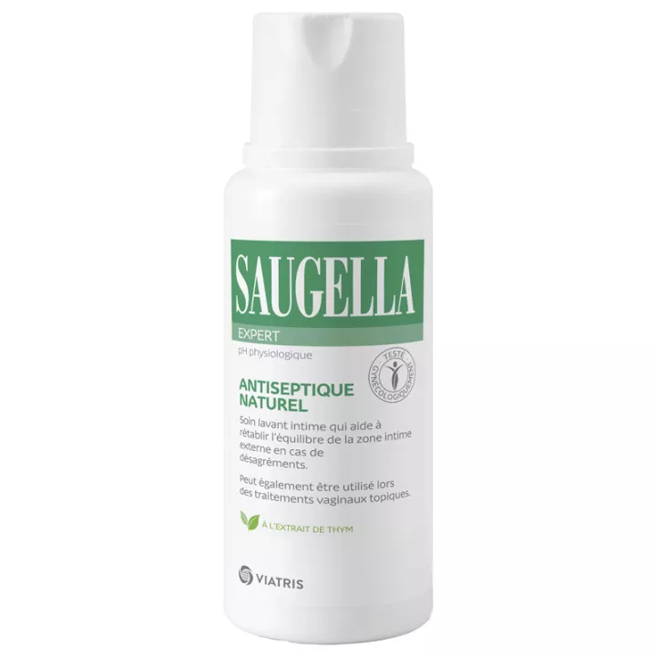 Saugella Cuidado Antiséptico Natural para la Limpieza Íntima 250 ml