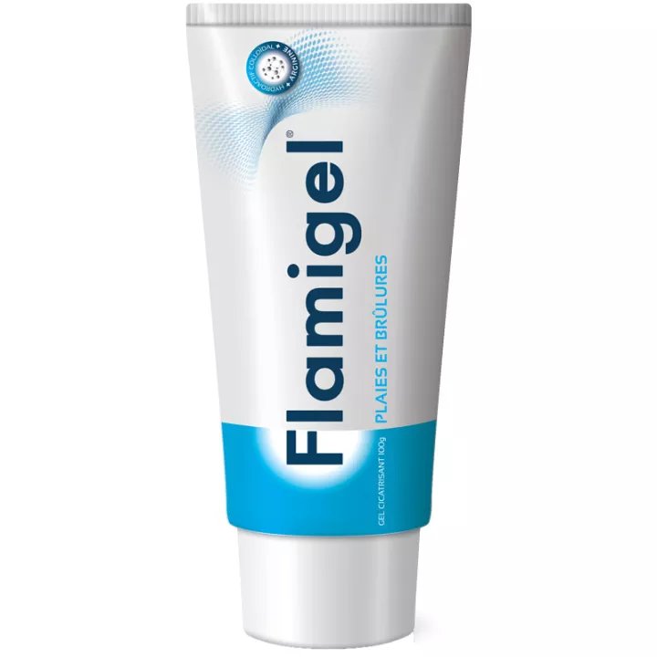 Flamigel Gel cicatrizante para feridas e queimaduras