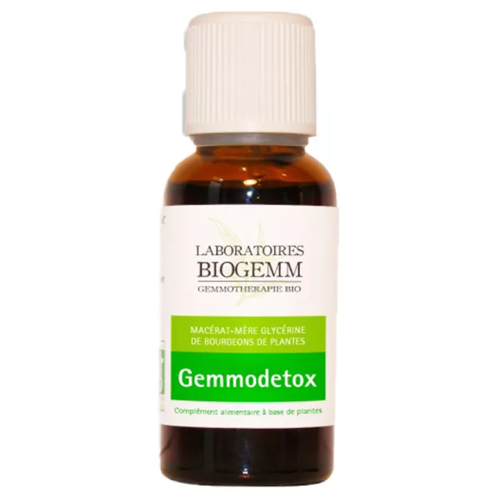 Gemmodetox Gemmoderivato Biologico Biogemm 30 ml