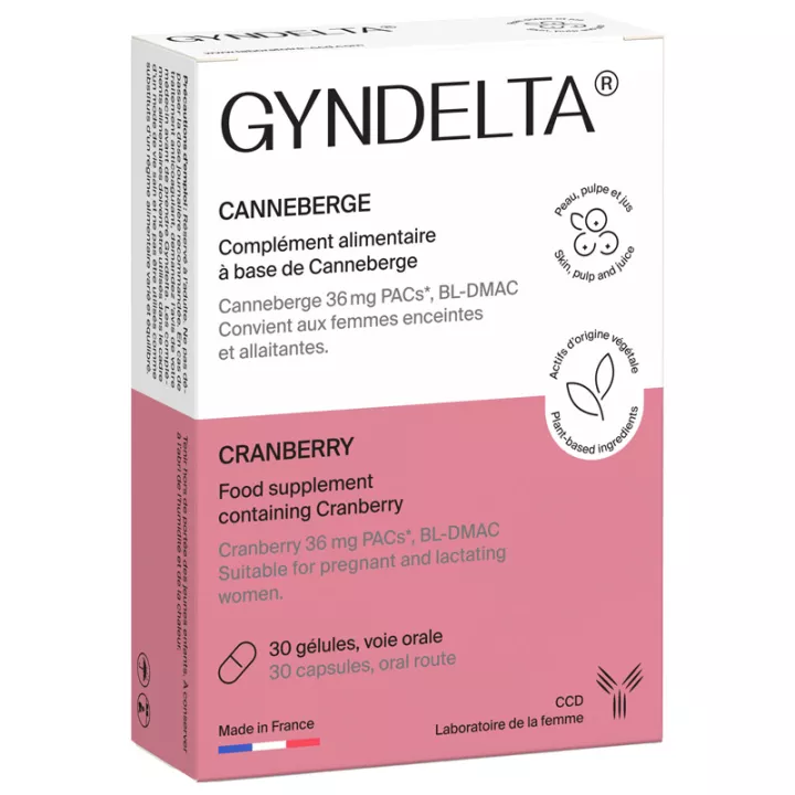 GYNDELTA 90 Cápsulas conforto urinária