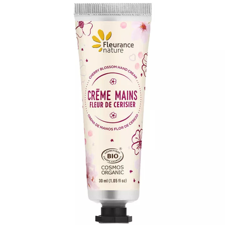 Fleurance Crème Mains  Bio 30 ml Fleur de Cerisier