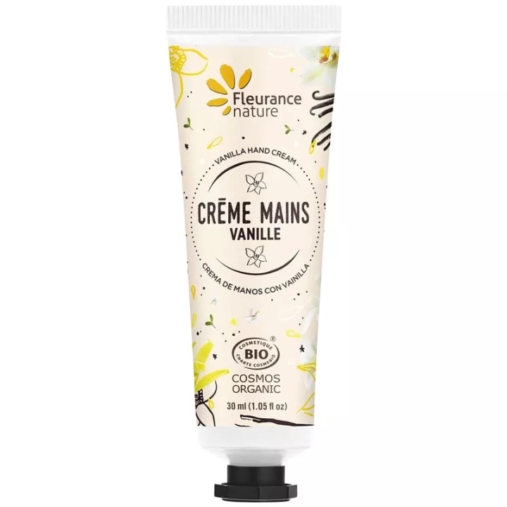 Fleurance Crème Mains  Bio 30 ml Vanille
