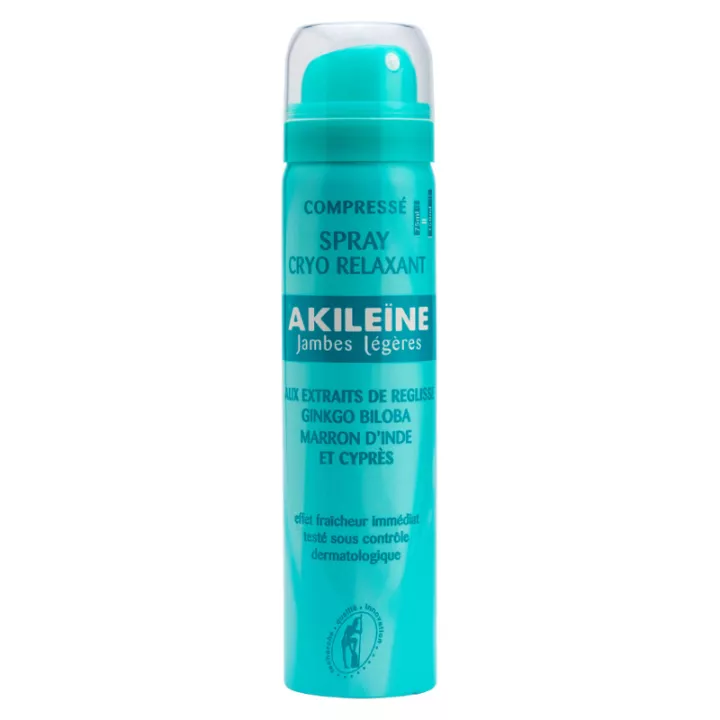 Akileine Spray Cryo Relaxant Jambe Légère 150 ml