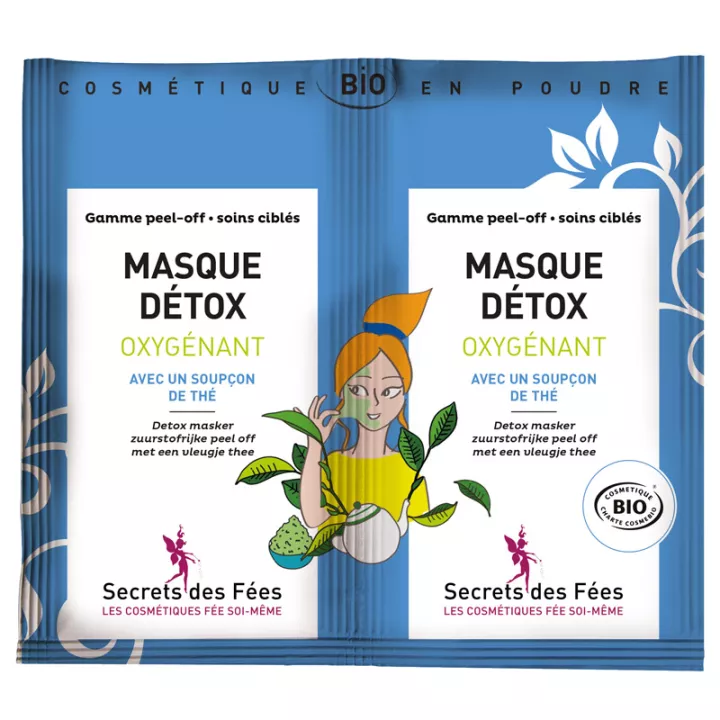 Secrets des Fées Organic Oxygenating Detox Mask 2 x 7.5 g