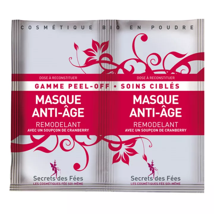 Secrets des Fées Masque Peel Off Anti Âge Remodelant 2 x 8 g