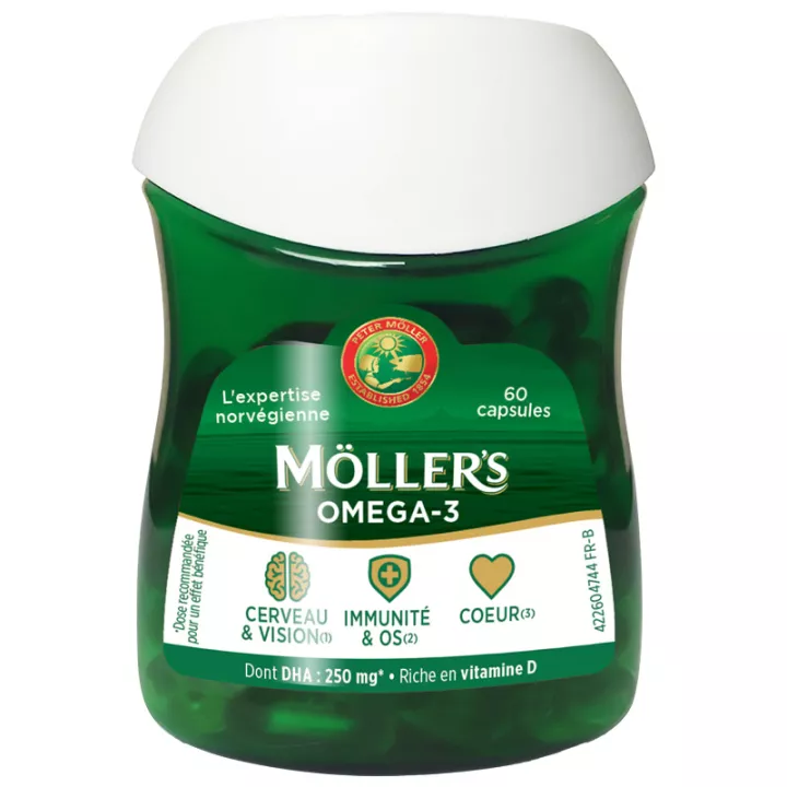 Möller's Ômega 3 Rico em Vitamina D