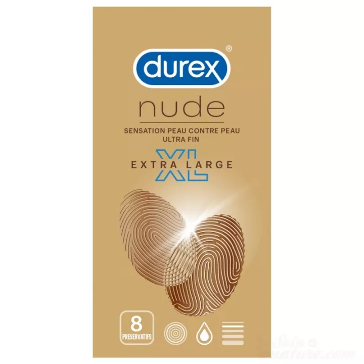 Durex Nude Condón XL