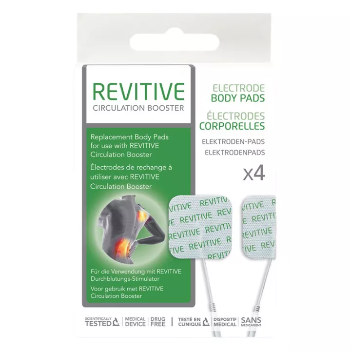 Electrodos Corporales Revitive Para Estimulador Circulatorio