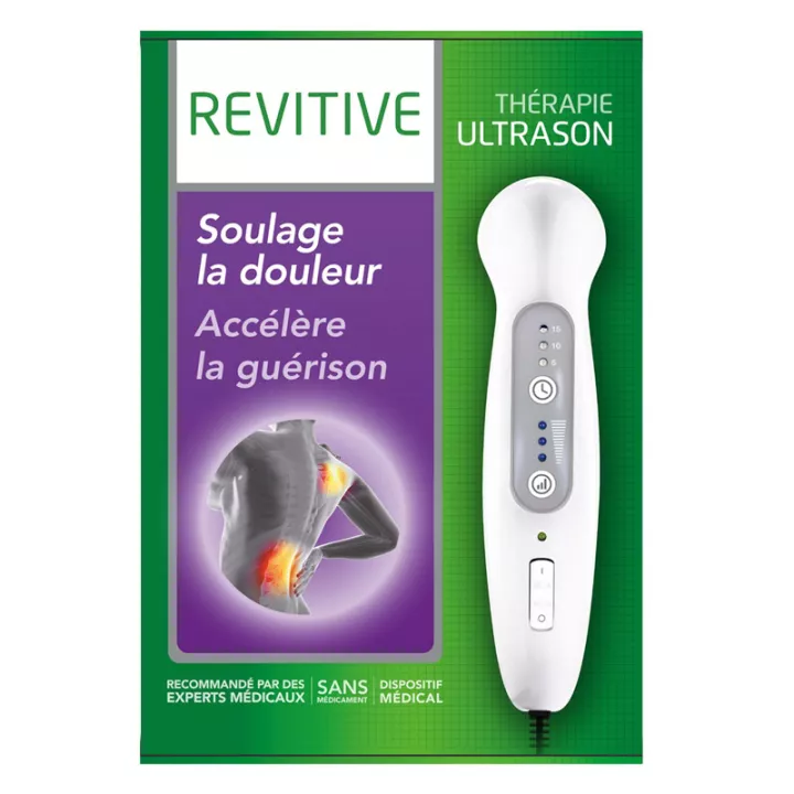 Revitive Ultrasound Therapy Relieves Pain