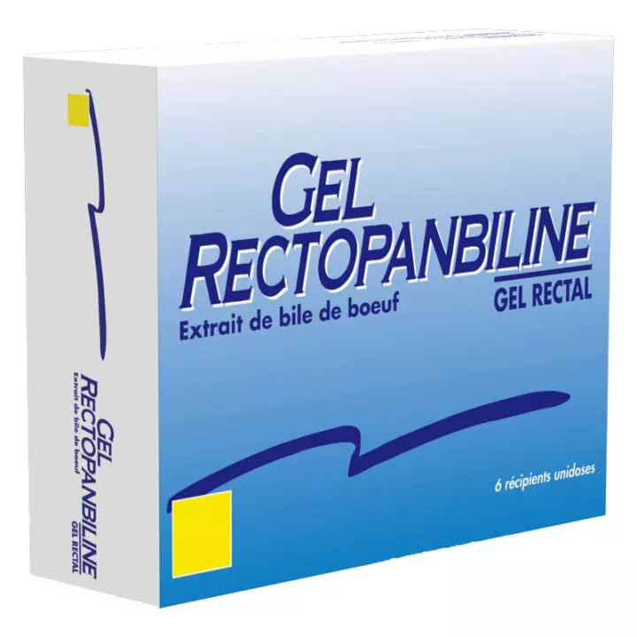 Rectopanbiline Rectal Gel Ox Bile Extract 6 Monodoses