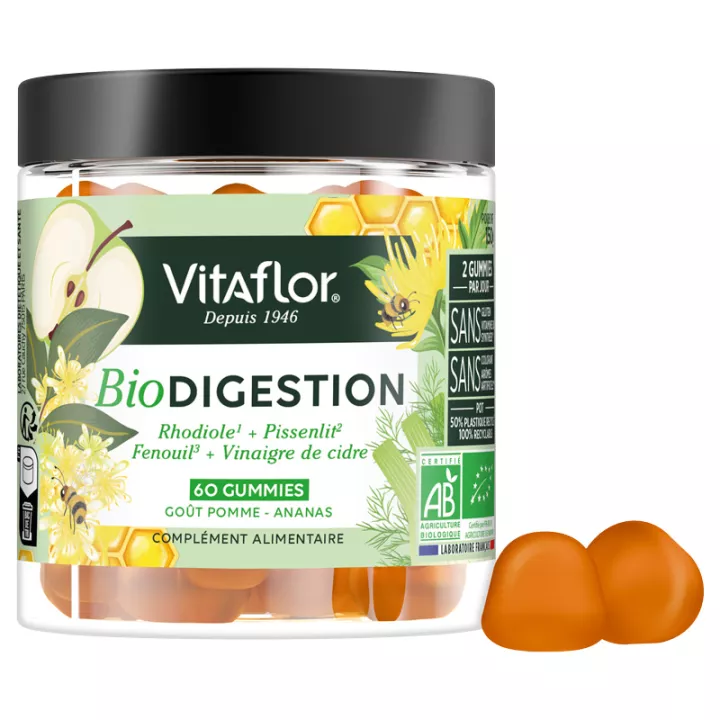 Vitaflor Bio Spijsvertering 60 Gummies