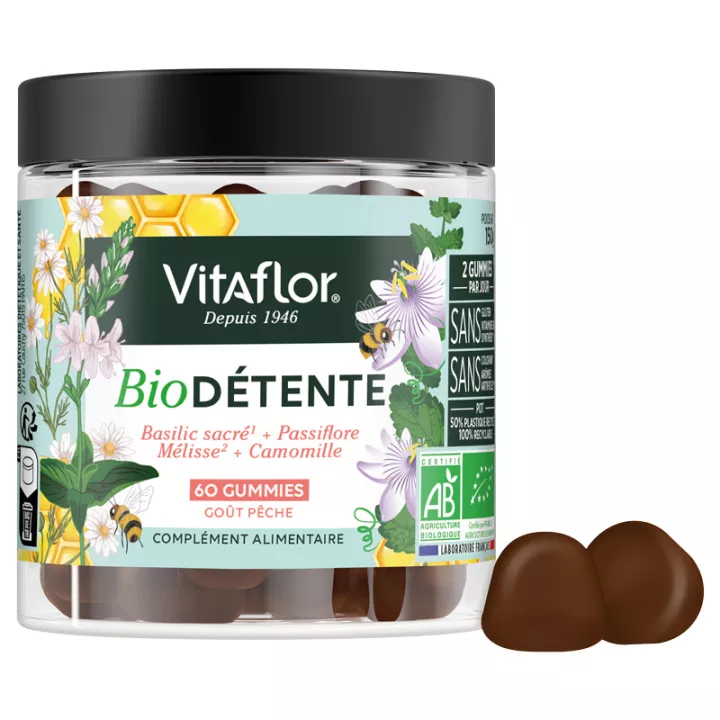 Vitaflor Organic Relajación 60 Gomitas