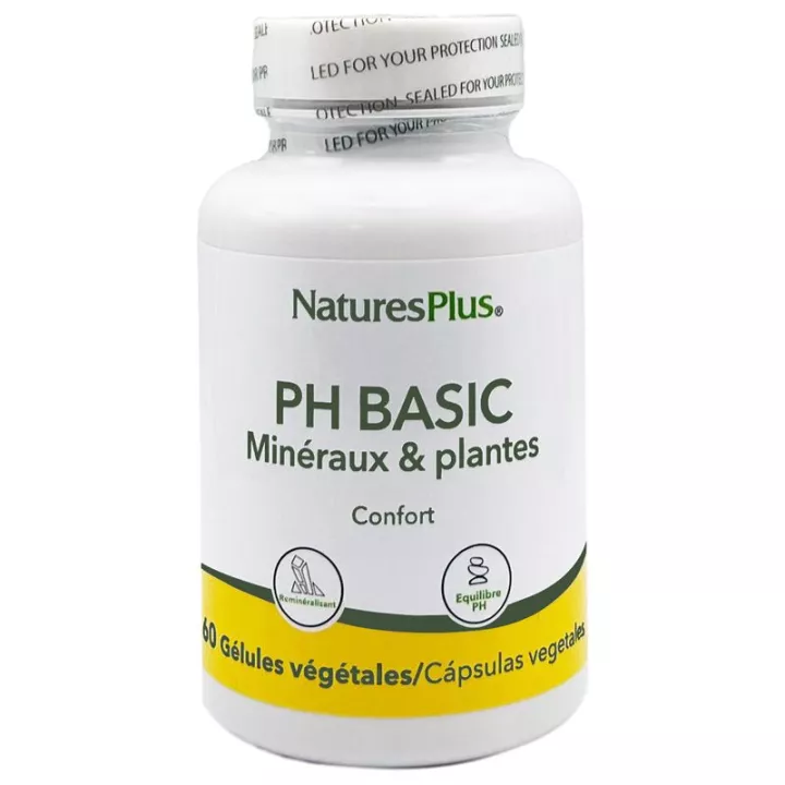 Natures Plus PH Basic 60 plantaardige capsules