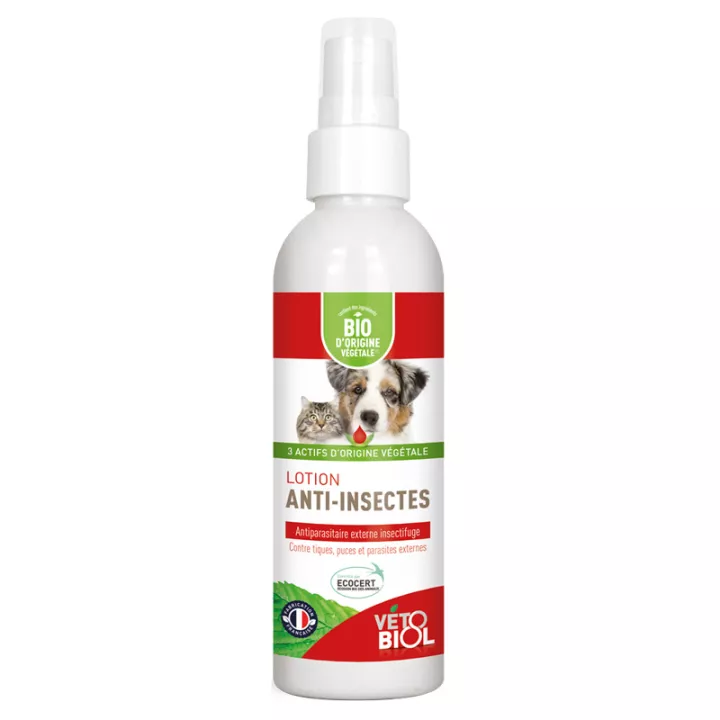 Vetobiol Organic Insect Lotion Dog Cat